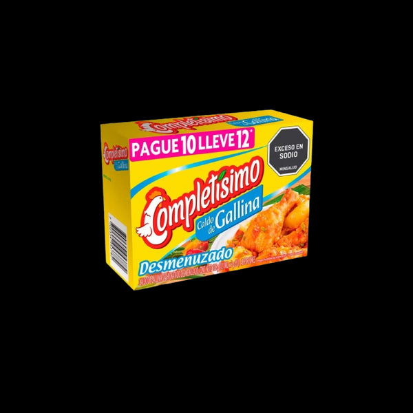 CALDO DE GALLINA COMPLET PG10 LLV12 DESMENUZADO